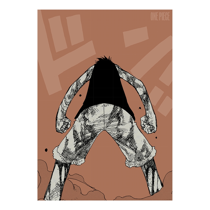 『ＯＮＥ　ＰＩＥＣＥ』Ｂ１　ＰＯＳＴＥＲ　−ａｑｕａ　ｖｉｔａｅ−　【モンキー・Ｄ・ルフィ】　ＢＦ１−ＴＪＳ