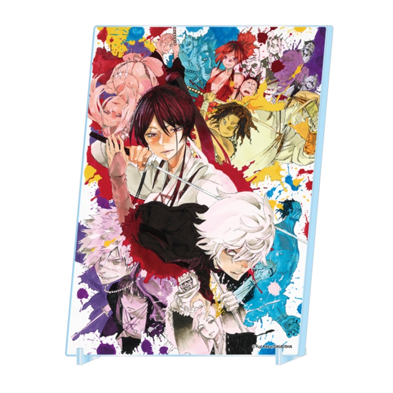 『地獄楽』箔入りアクリルアート　［彩］　ＢＦ１