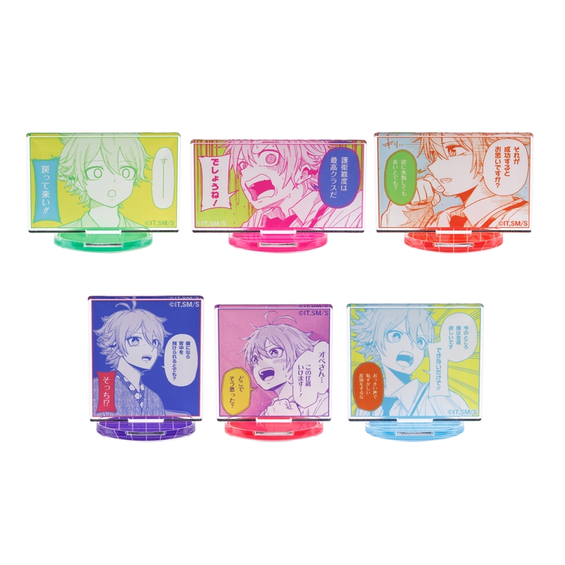 『しのびごと』ヨダカとオペさんの掛け合いｍｉｎｉアクリルスタンド６種セット　ＢＦ１