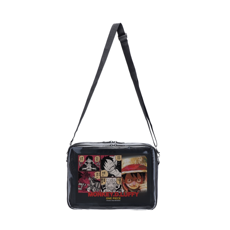 『ＯＮＥ　ＰＩＥＣＥ』魅せ窓☆ショルダーバッグ　（特製アクリルチャーム付き）　モンキー・Ｄ・ルフィ　ＢＦ２