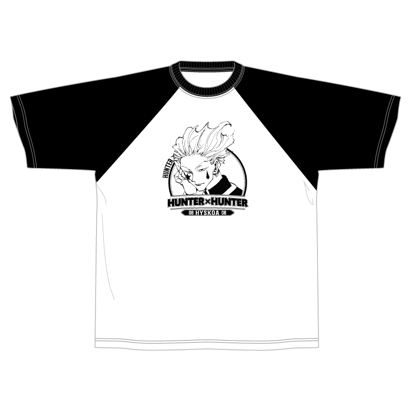 『ＨＵＮＴＥＲ×ＨＵＮＴＥＲ』ラグランＴシャツ　“ＨＥＲＯＥＳ”　ヒソカ　ＢＦ２