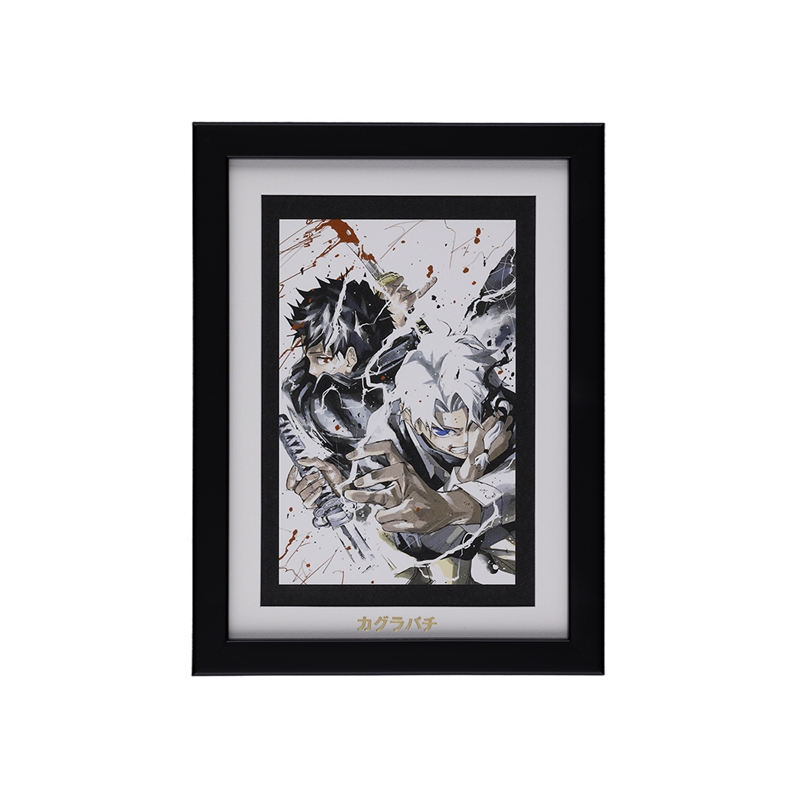 『カグラバチ』ＦＲＡＭＥ　ＡＲＴ　Ｍｉｎｉ　ＪＣ４巻カバー　ＢＦ２−ＴＪＳ
