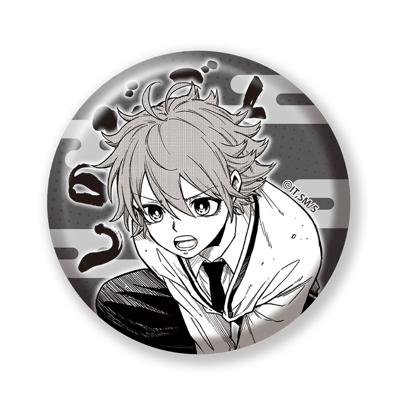 完全受注生産「週刊少年ジャンプ」オールスター缶バッジ　『しのびごと』　第１弾　［０１　ヨダカ］　ＢＦ１