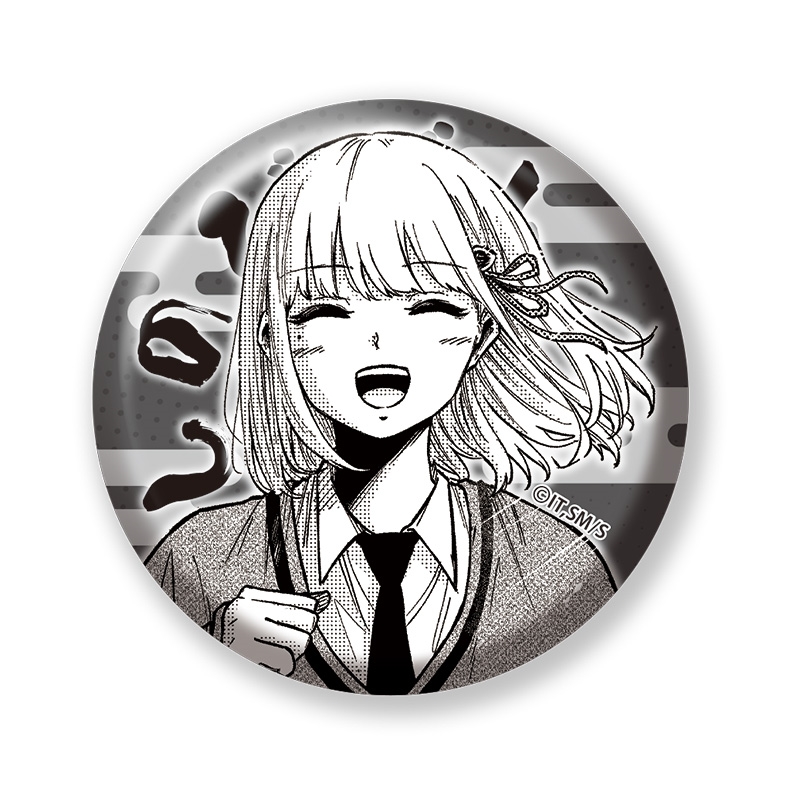 完全受注生産「週刊少年ジャンプ」オールスター缶バッジ　『しのびごと』　第１弾　［０３　向日アオイ］　ＢＦ１