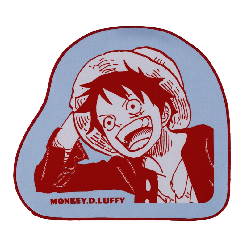『ＯＮＥ　ＰＩＥＣＥ』ダイカットタオル　モンキー・Ｄ・ルフィ　ＢＦ３