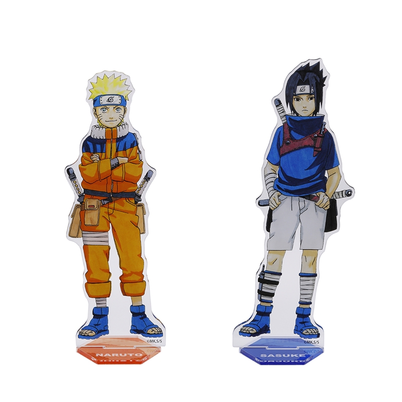 『ＮＡＲＵＴＯ−ナルト−』アクリルＭＥＧＡフィギュアＷ　ナルト＆サスケ　ＢＦ２−ＴＪＳ