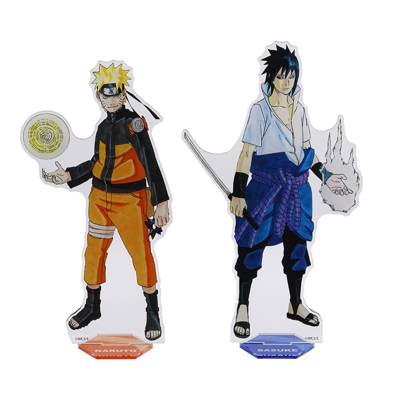 『ＮＡＲＵＴＯ−ナルト−』アクリルＭＥＧＡフィギュアＷ　ナルト＆サスケ　第二部　ＢＦ２−ＴＪＳ