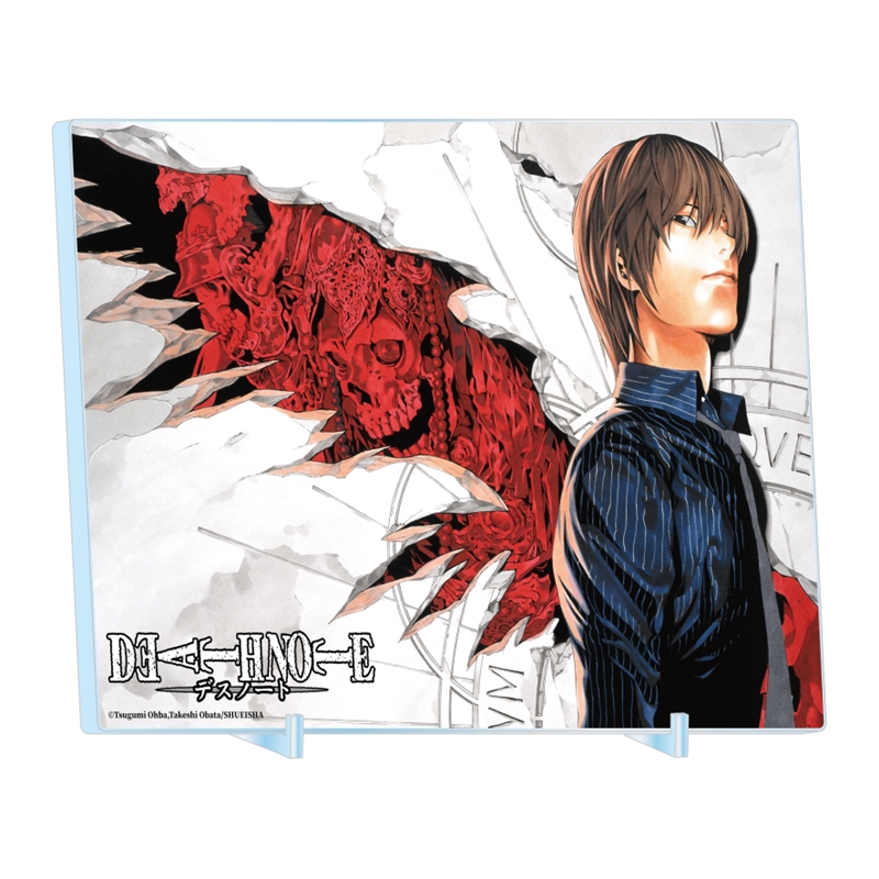 『ＤＥＡＴＨ　ＮＯＴＥ』箔入りアクリルアート　夜神月　ＢＦ２