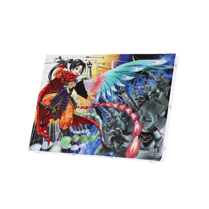 『逃げ上手の若君』フルカラーアートボード　（週刊少年ジャンプ２０２１年８号巻頭カラーイラスト）　［ＪＵＭＰ　ＡＲＴ　ＢＯＡＲＤ　ＧＡＬＬＥＲＹ］　ＢＦ３