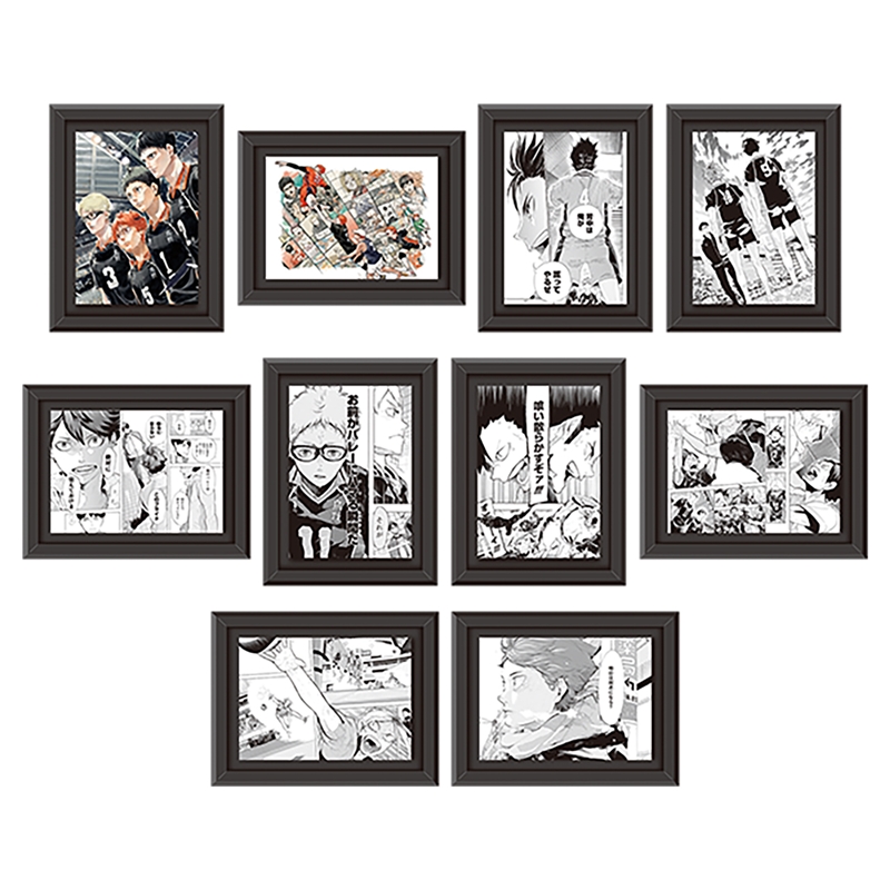 『ハイキュー！！』コマコレ　第１弾　全種セット　（全１０種入り）　＜ハイキュー！！展　挑戦者たち＞　ＢＦ４