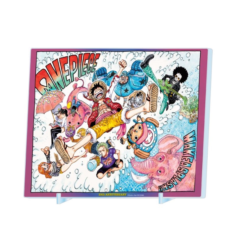 完全受注生産『ＯＮＥ　ＰＩＥＣＥ』箔入りアクリルアート　−連載２９周年突破記念Ｖｅｒ．−　ＢＦ３