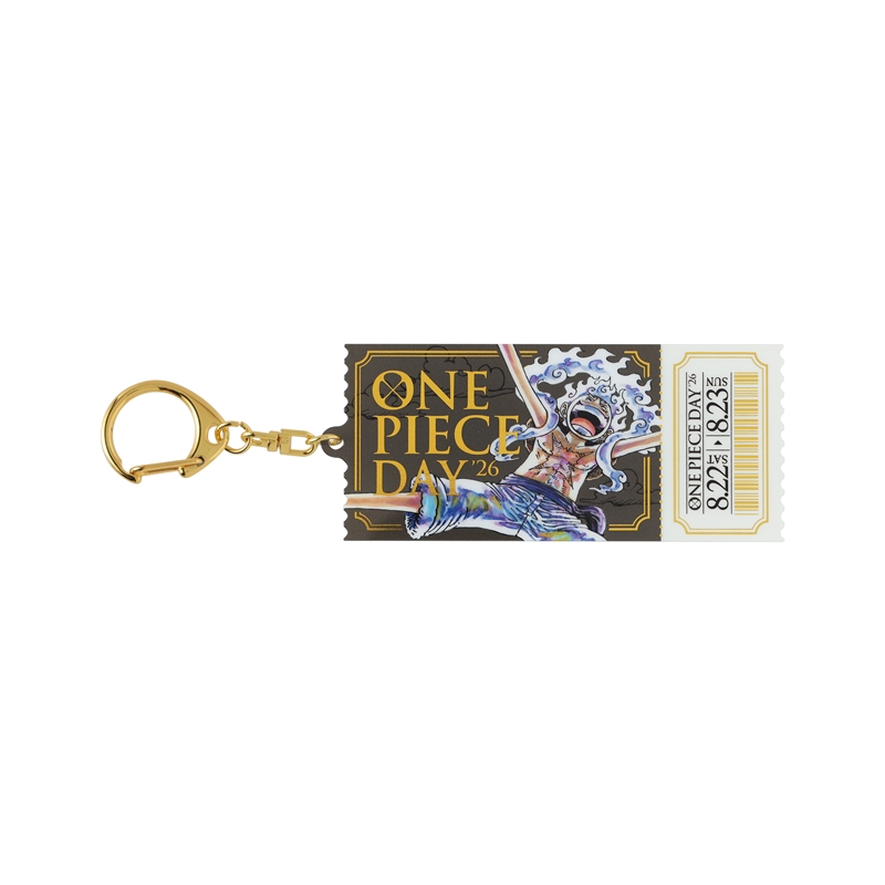 『ＯＮＥ　ＰＩＥＣＥ』チケット風デザインアクリルキーホルダー　＜ＯＮＥ　ＰＩＥＣＥ　ＤＡＹ’２６＞　ＢＦ３