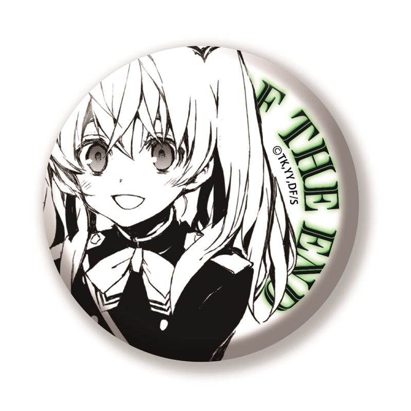 完全受注生産「ジャンプＳＱ．」オールスター缶バッジ　『終わりのセラフ』　第１弾　［２８　三宮三葉］　ＢＦ３