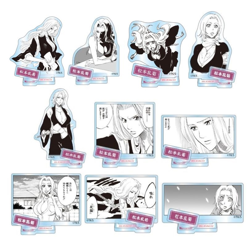 『ＢＬＥＡＣＨ』アクリルフィギュアコレクション“ＨＥＲＯＥＳ”　松本乱菊　（全１０種／ランダム１種入り）　ＢＦ３