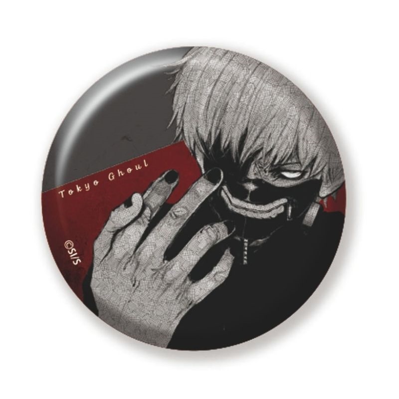完全受注生産「週刊ヤングジャンプ」オールスター缶バッジ　『東京喰種トーキョーグール』　第１弾　［３　金木研］　ＢＦ４