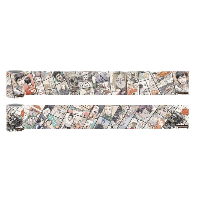 ジャンプＧＩＧＡ　２０２６　ＡＵＴＵＭＮ　購入者限定通販『ハイキュー！！』マスキングテープセット　「古舘春一　ハイキュー！！展　挑戦者たち」ＢＦ４